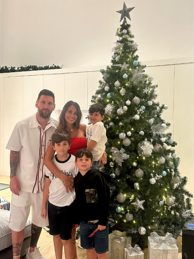 Merry Christmas: Lionel Messi, Neymar, Haaland and other footballers ...