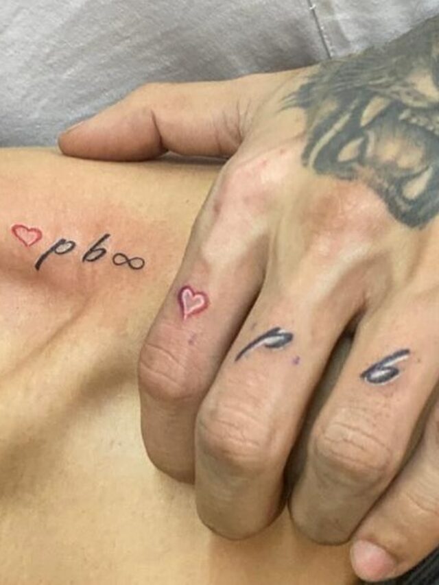 Celebrities who got their lovers names tattooed